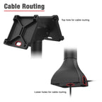 RAP-D11H2-14-V100:RAP-D11H2-14-V100_1:RAM® 14" Pedestal Mount with Dual 100mm VESA Adapters