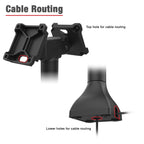 RAP-D11H2-14-V75:RAP-D11H2-14-V75_1:RAM® 14" Pedestal Mount with Dual 75mm VESA Adapters