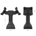 RAP-D11H2-7-V75:RAP-D11H2-7-V75_1:RAM® 7" Pedestal Mount with Dual 75mm VESA Adapters