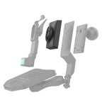 RAP-DOCK-D10VU:RAP-DOCK-D10VU_1:RAM® 100mm & 75mm VESA to AMPS Hole Pattern Adapter Plate