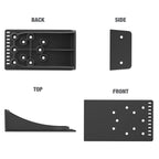 RAP-DOCK-SBLU:RAP-DOCK-SBLU_1:RAM® Large Side Accessory Bracket for Vehicle Docks