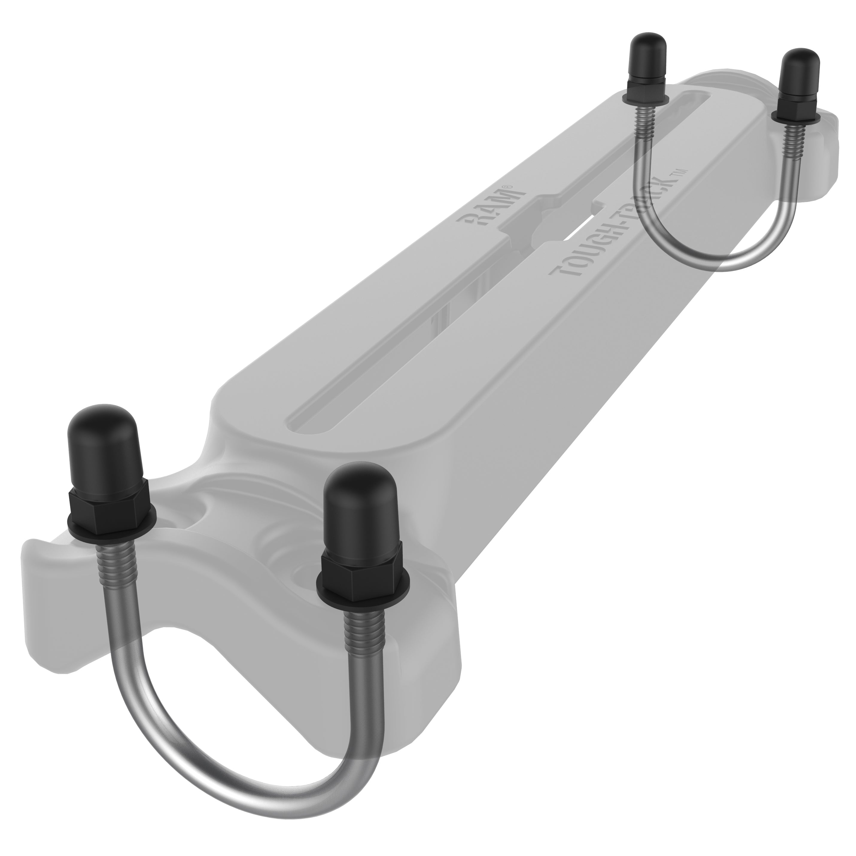 RAP-HAR-TRACK-B-15U:RAP-HAR-TRACK-B-15U_1:RAM® U-Bolt Hardware for RAM® Tough-Track™ 1.25" - 1.5" Rails
