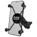 RAP-HOL-UN10B-201U:RAP-HOL-UN10B-201U_1:RAM® X-Grip® Large Phone Mount with Composite Double Socket Arm