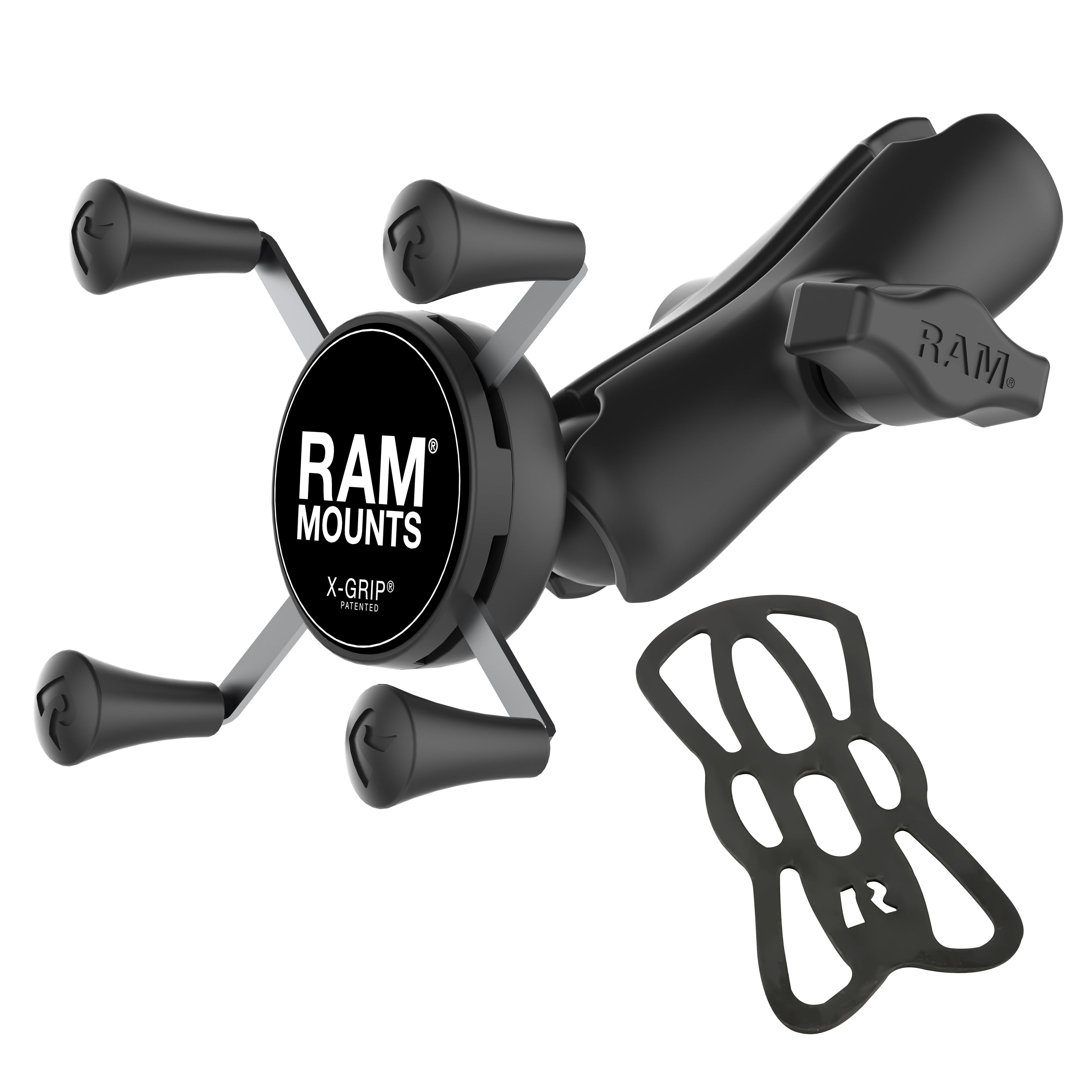 RAP-HOL-UN7B-201U:RAP-HOL-UN7B-201U_1:RAM® X-Grip® Phone Holder with Composite Double Socket Arm