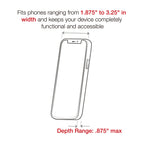 RAP-HOL-UN7B-201U:RAP-HOL-UN7B-201U_1:RAM® X-Grip® Phone Holder with Composite Double Socket Arm