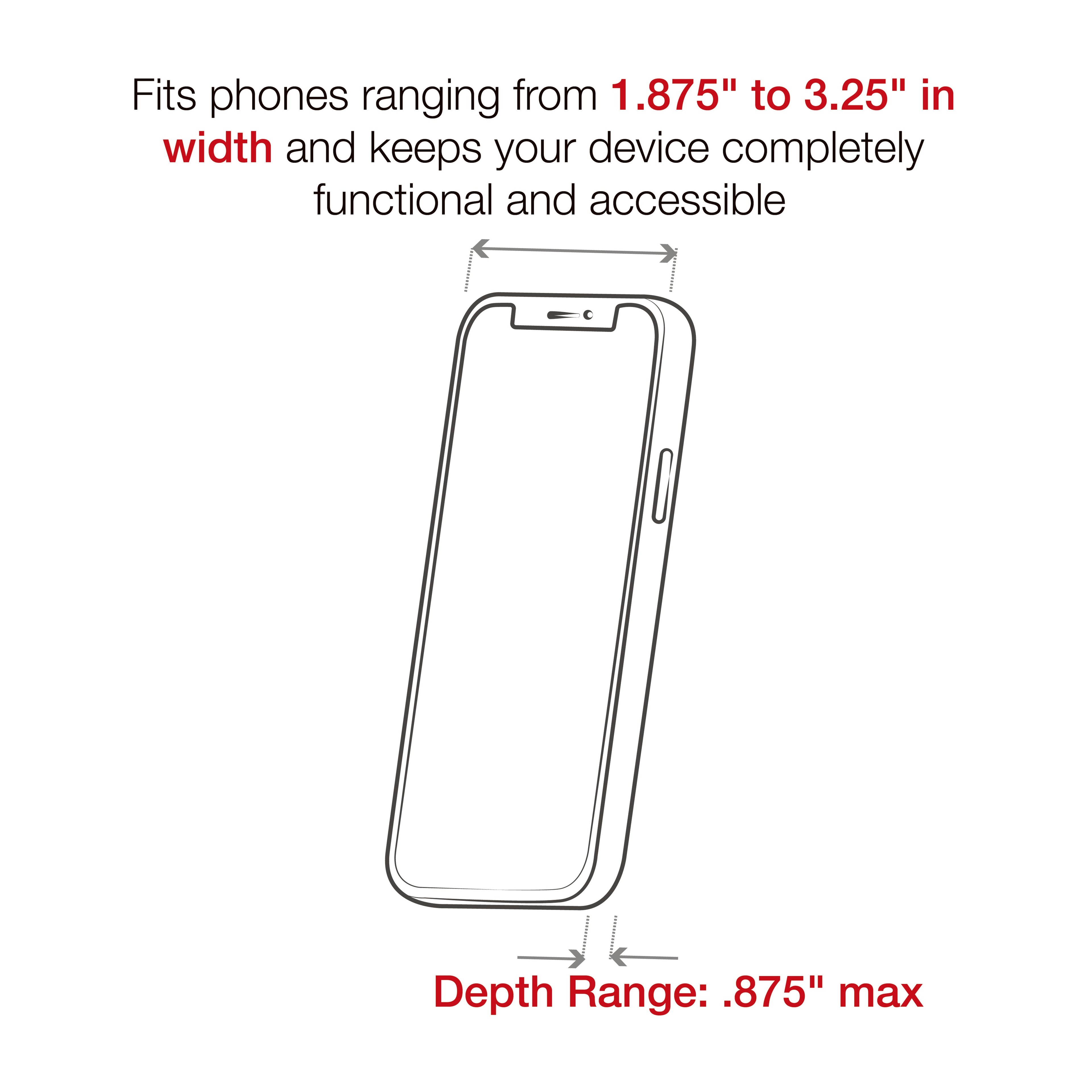 RAP-HOL-UN7B-201U:RAP-HOL-UN7B-201U_1:RAM® X-Grip® Phone Holder with Composite Double Socket Arm