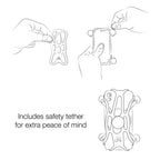 RAP-HOL-UN7B-201U:RAP-HOL-UN7B-201U_1:RAM® X-Grip® Phone Holder with Composite Double Socket Arm