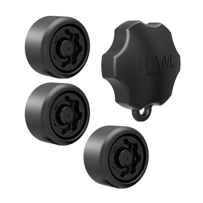 RAP-S-KNOB-109-1U:RAP-S-KNOB-109-1U_1:RAM® Pin-Lock™ Security Kit for Double Swing Arms