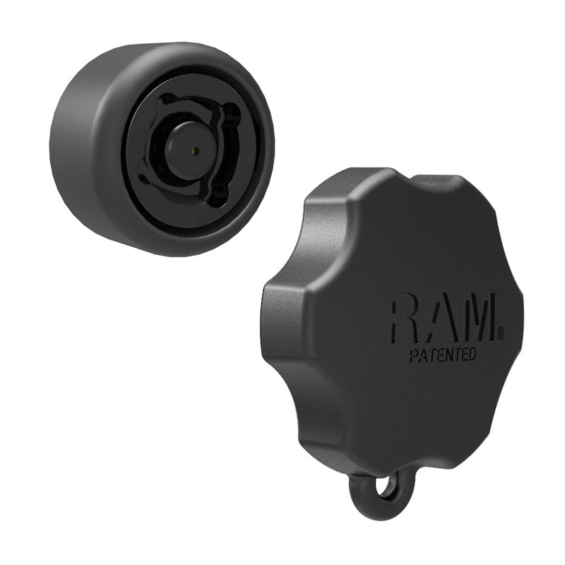 RAP-S-KNOB5-4U:RAP-S-KNOB5-4U_1:RAM® Pin-Lock™ 4-Pin Security Knob for C Size and Swing Arms