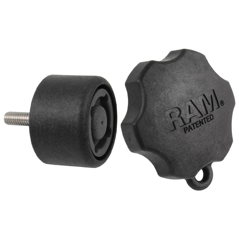 RAP-S-KNOB7-4U:RAP-S-KNOB7-4U_1:RAM® Pin-Lock™ 4-Pin Security Knob for Swing Arm Gimbal Plates