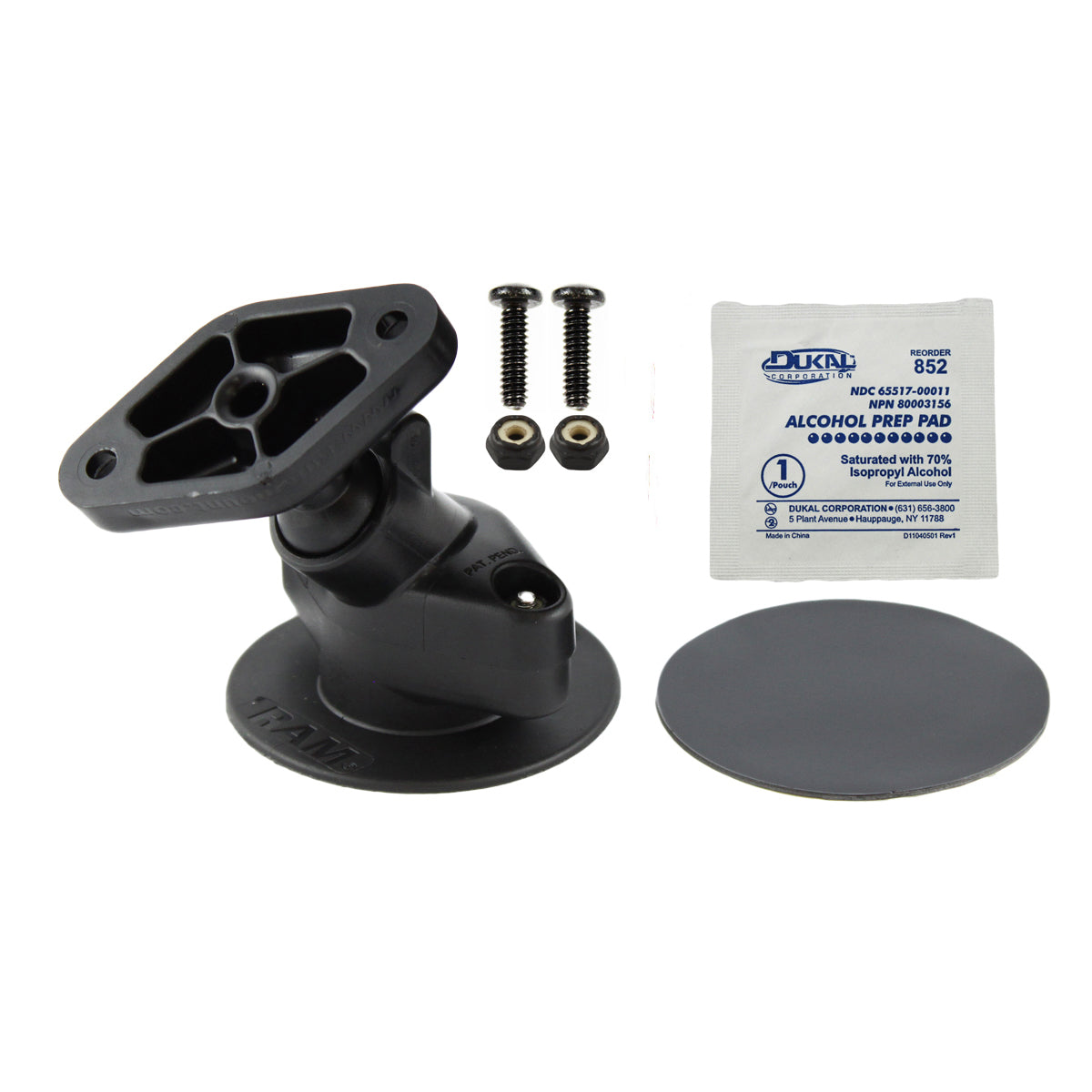 RAP-SB-178U:RAP-SB-178U_1:RAM® Flex Adhesive Dashboard Mount