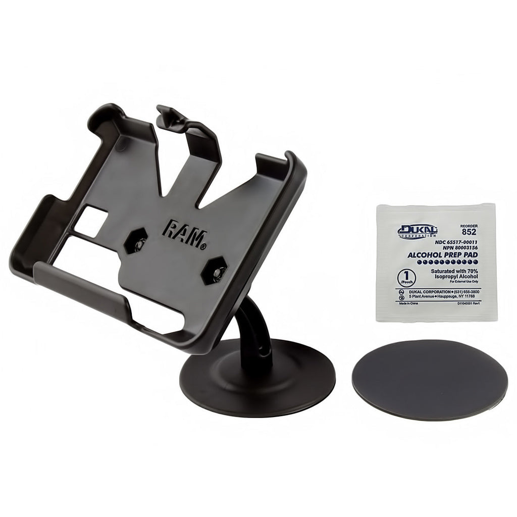 RAP-SB-180-GA25:RAP-SB-180-GA25_1:RAM® Lil Buddy™ Adhesive Dash Mount for Garmin nuvi 2495LMT, 465T + More