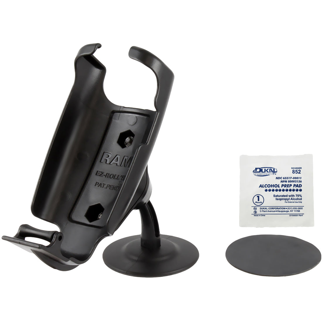 RAP-SB-180-GA41U:RAP-SB-180-GA41U_1:RAM® Lil Buddy™ Adhesive Dash Mount for Garmin GPSMAP 62 & 64 + More