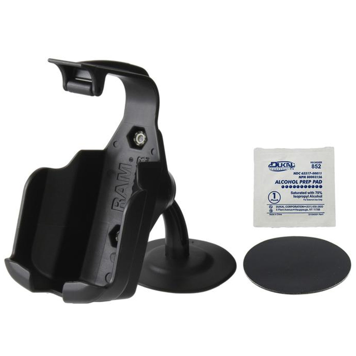 RAP-SB-180-GA48:RAP-SB-180-GA48_1:RAM® Lil Buddy™ Adhesive Dash Mount for Garmin Approach & eTrex 10/20/30