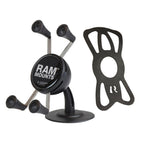RAP-SB-180-UN7U:RAP-SB-180-UN7U_1:RAM® X-Grip® Phone Holder with Lil Buddy™ Adhesive Dash Mount