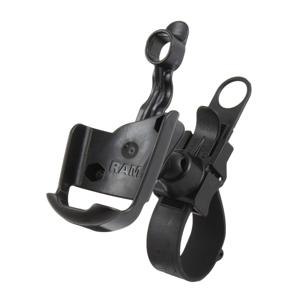 RAP-SB-187-GA12:RAP-SB-187-GA12_1:RAM® EZ-Strap™ Rail Mount for Garmin Astro 220, GPS 60, GPSMAP 60 Series