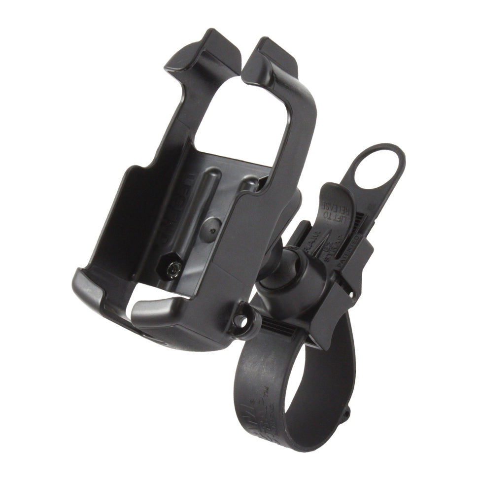 RAP-SB-187-GA16:RAP-SB-187-GA16_1:RAM® EZ-Strap™ Rail Mount for Garmin eTrex Legend C & Venture Cx + More