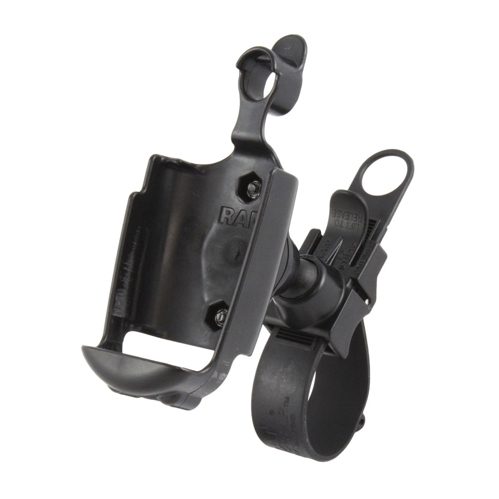 RAP-SB-187-GA20:RAP-SB-187-GA20_1:RAM® EZ-Strap™ Rail Mount for Garmin Rino 520, 520HCx, 530 & 530HCx