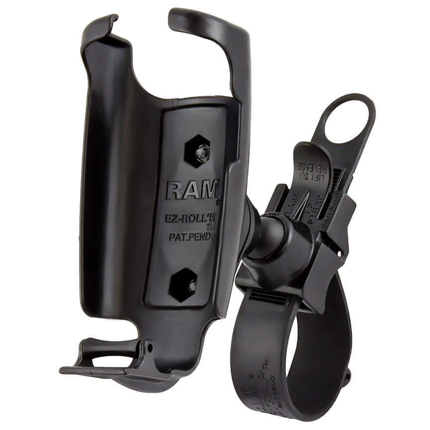 RAP-SB-187-GA41:RAP-SB-187-GA41_1:RAM® EZ-Strap™ Rail Mount for Garmin Astro 320, GPSMAP 62 & 64 Series
