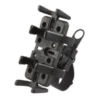 RAP-SB-187-UN4:RAP-SB-187-UN4_1:RAM® Finger-Grip™ Universal Holder with RAM® EZ-Strap™ Rail Mount