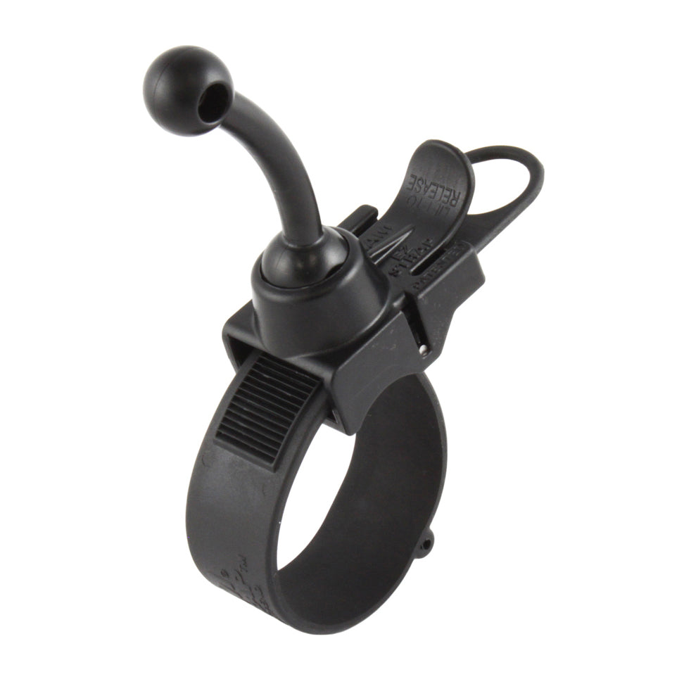 RAP-SB-187GLU:RAP-SB-187GLU_1:RAM® EZ-Strap™ Rail Mount with Long RAM® to Garmin Double Ball Adapter