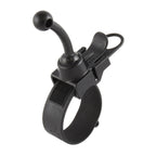 RAP-SB-187GLU:RAP-SB-187GLU_1:RAM® EZ-Strap™ Rail Mount with Long RAM® to Garmin Double Ball Adapter