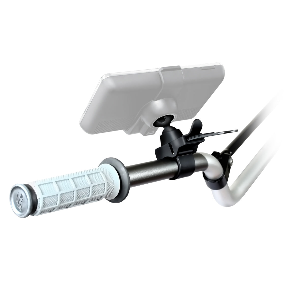 RAP-SB-187GU:RAP-SB-187GU_1:RAM® EZ-Strap™ Rail Mount with Short RAM® to Garmin Double Ball Adapter