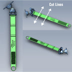 RAP-SB-187U:RAP-SB-187U_1:RAM® EZ-Strap™ Rail Mount with Double Ball and Diamond Base Adapter