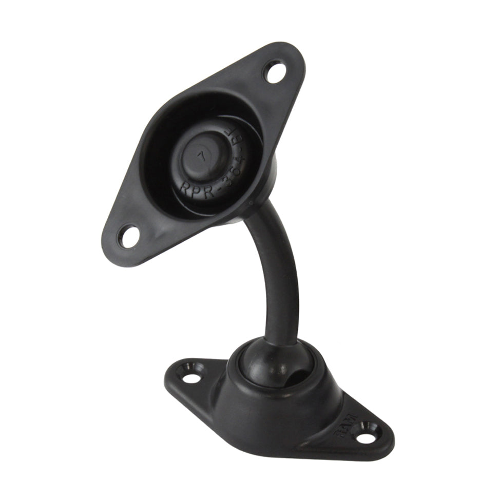 RAP-SB-188LU:RAP-SB-188LU_1:RAM® Snap-Link™ Mount with Long Arm & Two Diamond Plates