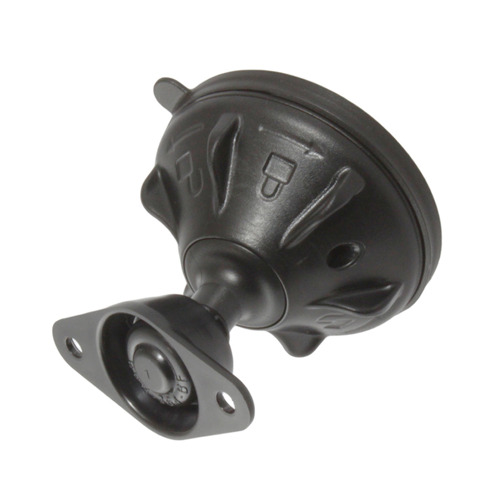 RAP-SB-193U:RAP-SB-193U_1:RAM® Mighty-Buddy™ Suction Cup Mount with Diamond Plate