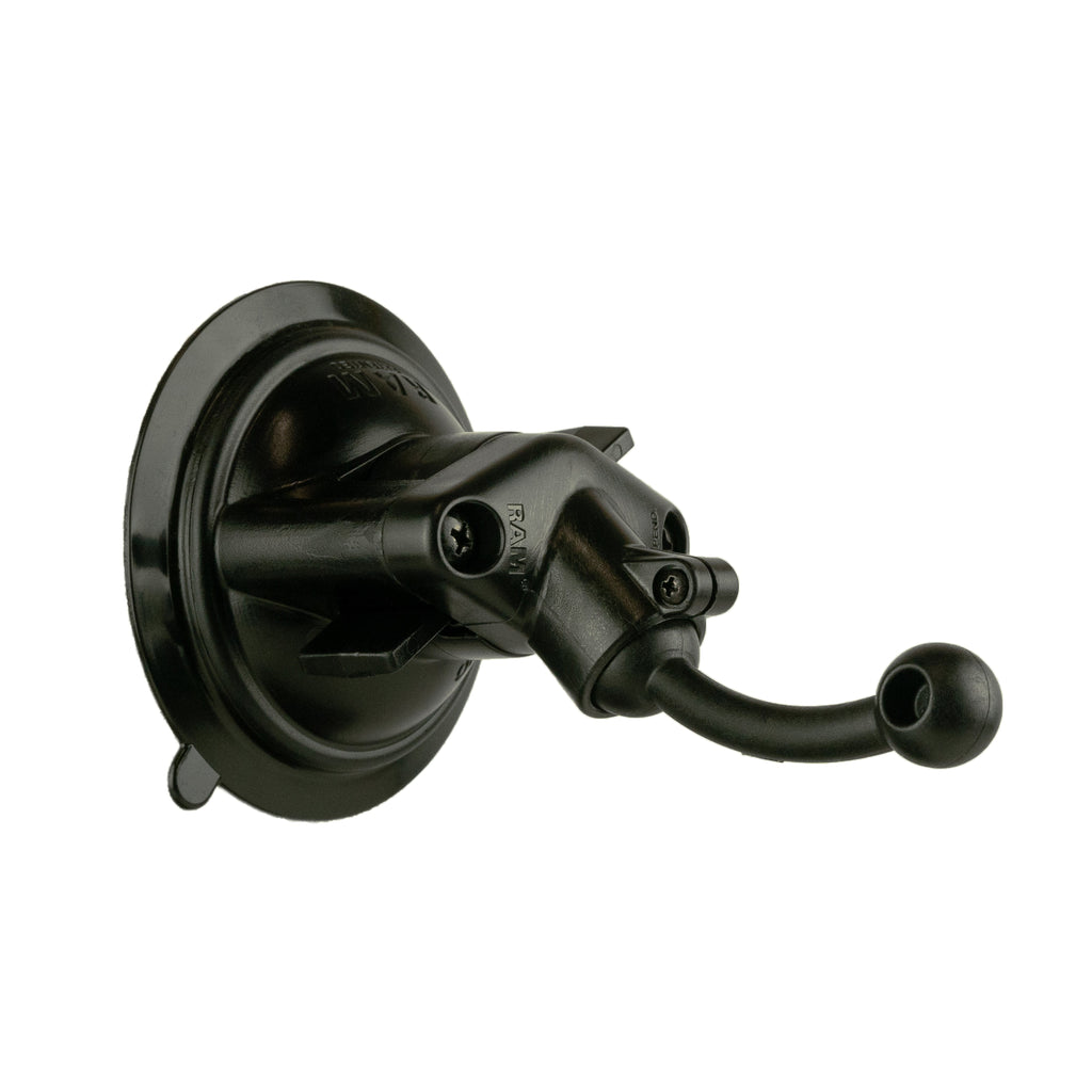 RAP-SB-224-1-RGLU:RAP-SB-224-1-RGLU_1:RAM® Twist-Lock™ Suction Cup Mount with 17mm Garmin Ball (Drive + More)