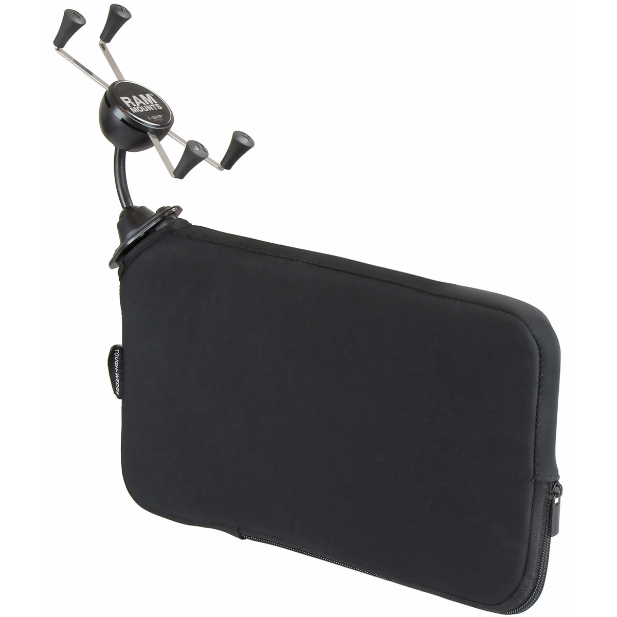 RAP-SB-407-UN10U:RAP-SB-407-UN10U_1:RAM® X-Grip® Large Phone Mount with RAM® Tough-Wedge™ Base - Snap-Link
