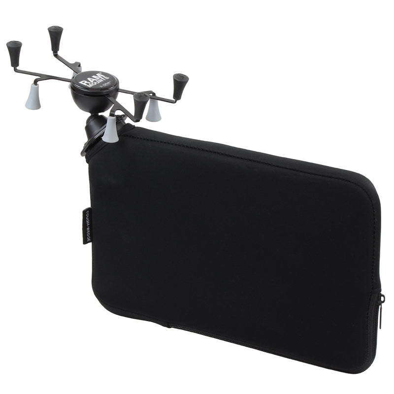 RAP-SB-407-UN8U:RAP-SB-407-UN8U_1:RAM® X-Grip® for 7-8" Tablets with RAM® Tough-Wedge™ Base
