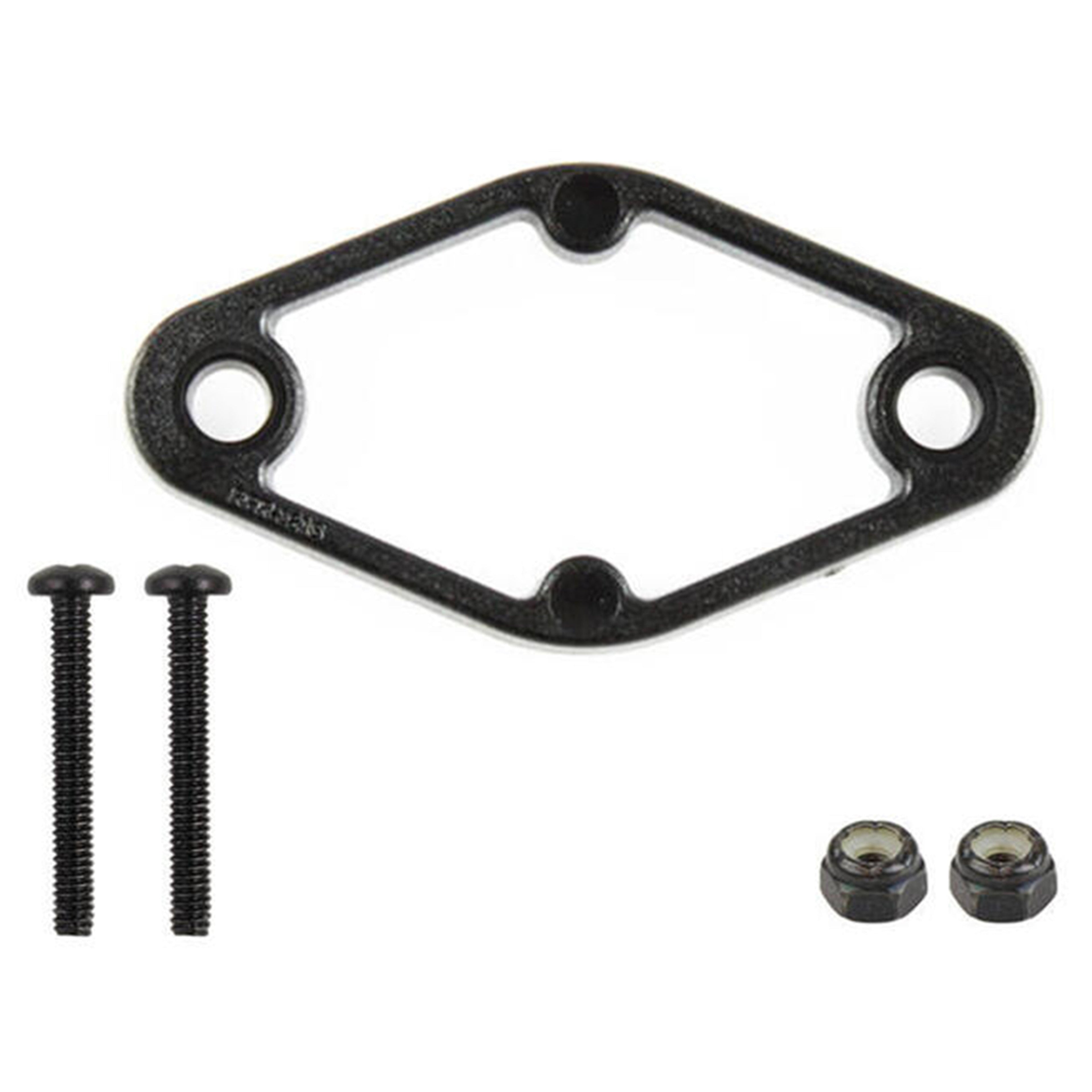 RAP-SPACER-238-NISU:RAP-SPACER-238-NISU_1:RAM® Diamond Spacer with 2-Hole AMPS Pattern and Mounting Hardware