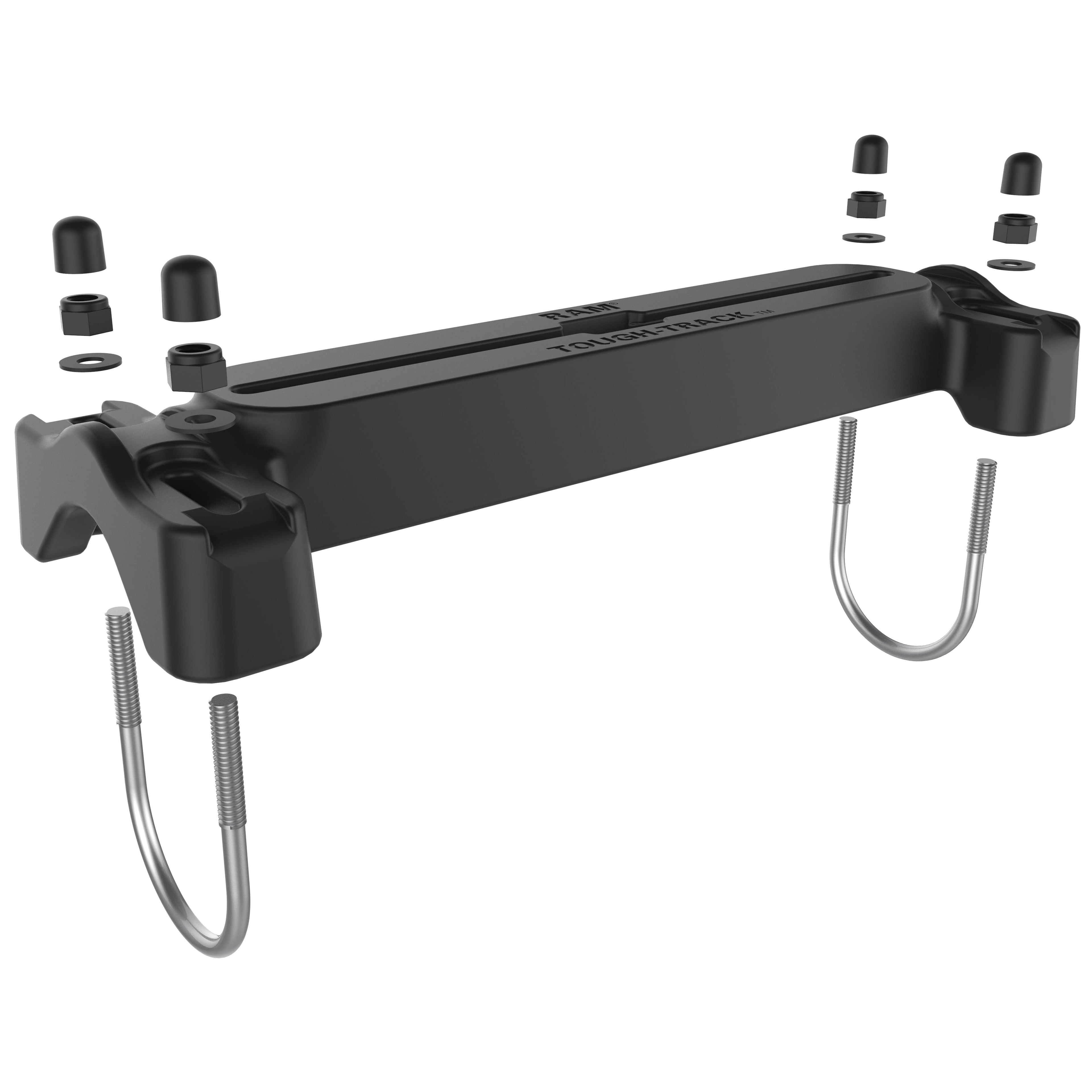 RAP-TRACK-B12HU:RAP-TRACK-B12HU_1:RAM® Tough-Track™ - 9" Track for 1 3/4" - 2" Rails