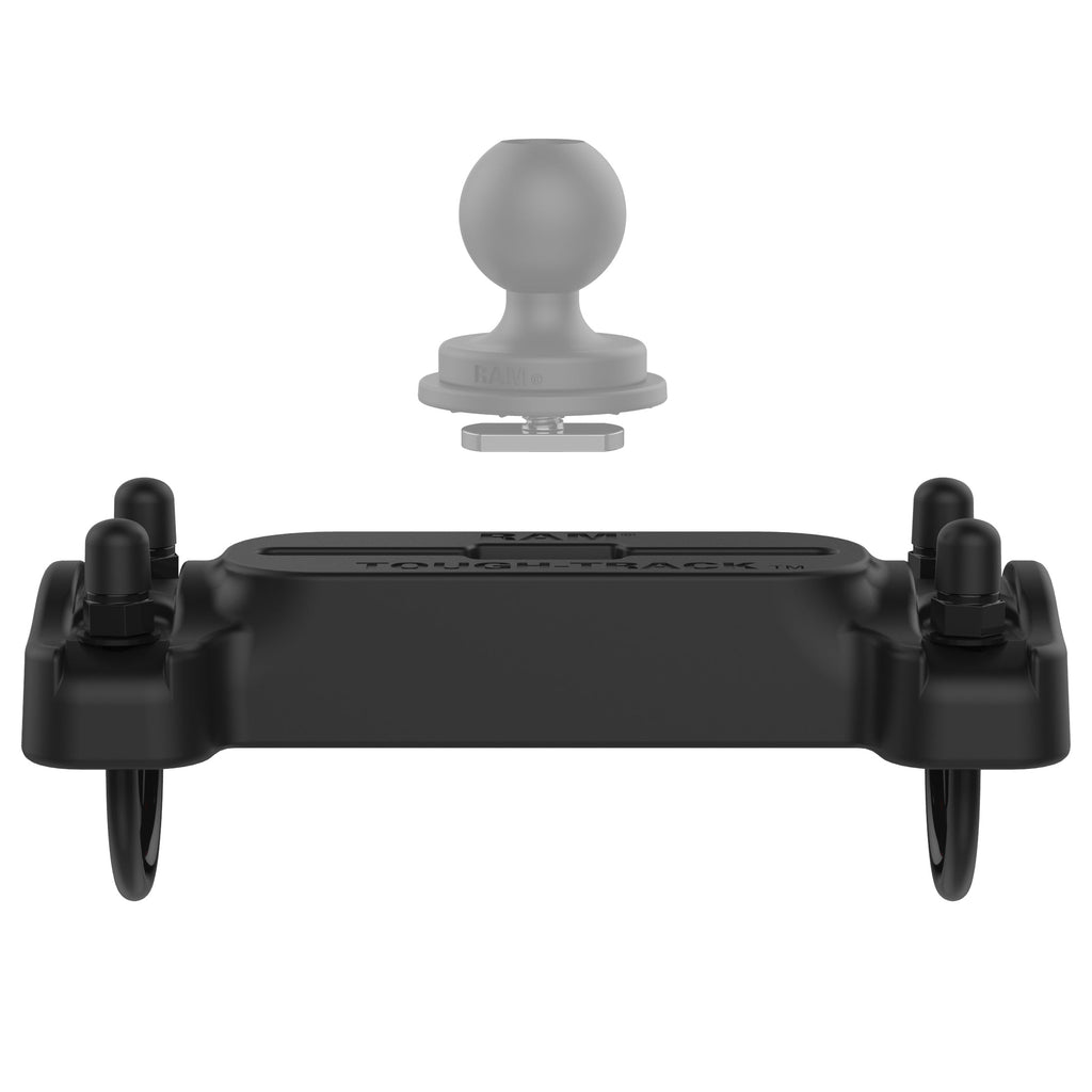 RAP-TRACK-B7-15U:RAP-TRACK-B7-15U_1:RAM® Tough-Track™ - 4" Track for 1 1/4" - 1 1/2" Rails