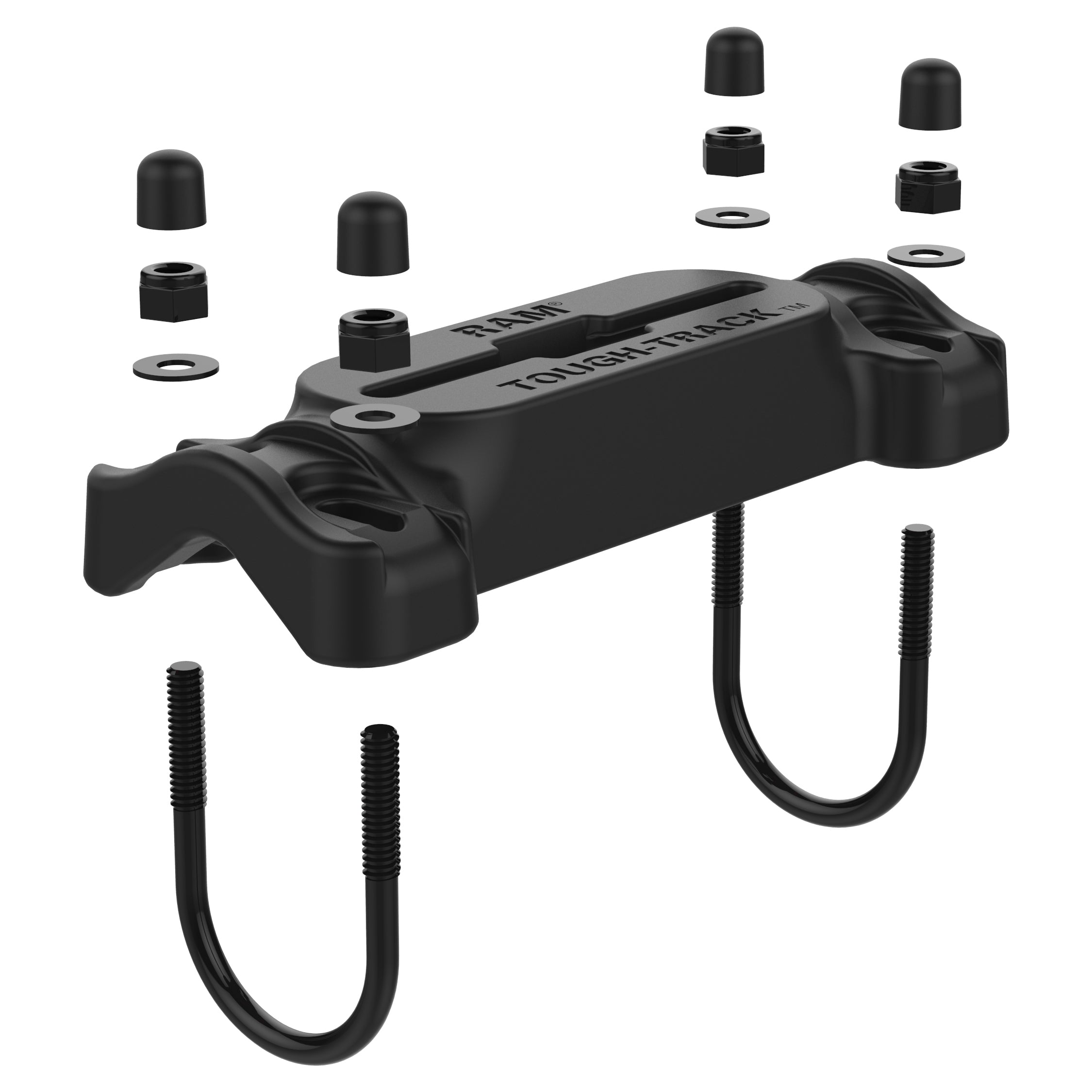 RAP-TRACK-B7-15U:RAP-TRACK-B7-15U_1:RAM® Tough-Track™ - 4" Track for 1 1/4" - 1 1/2" Rails
