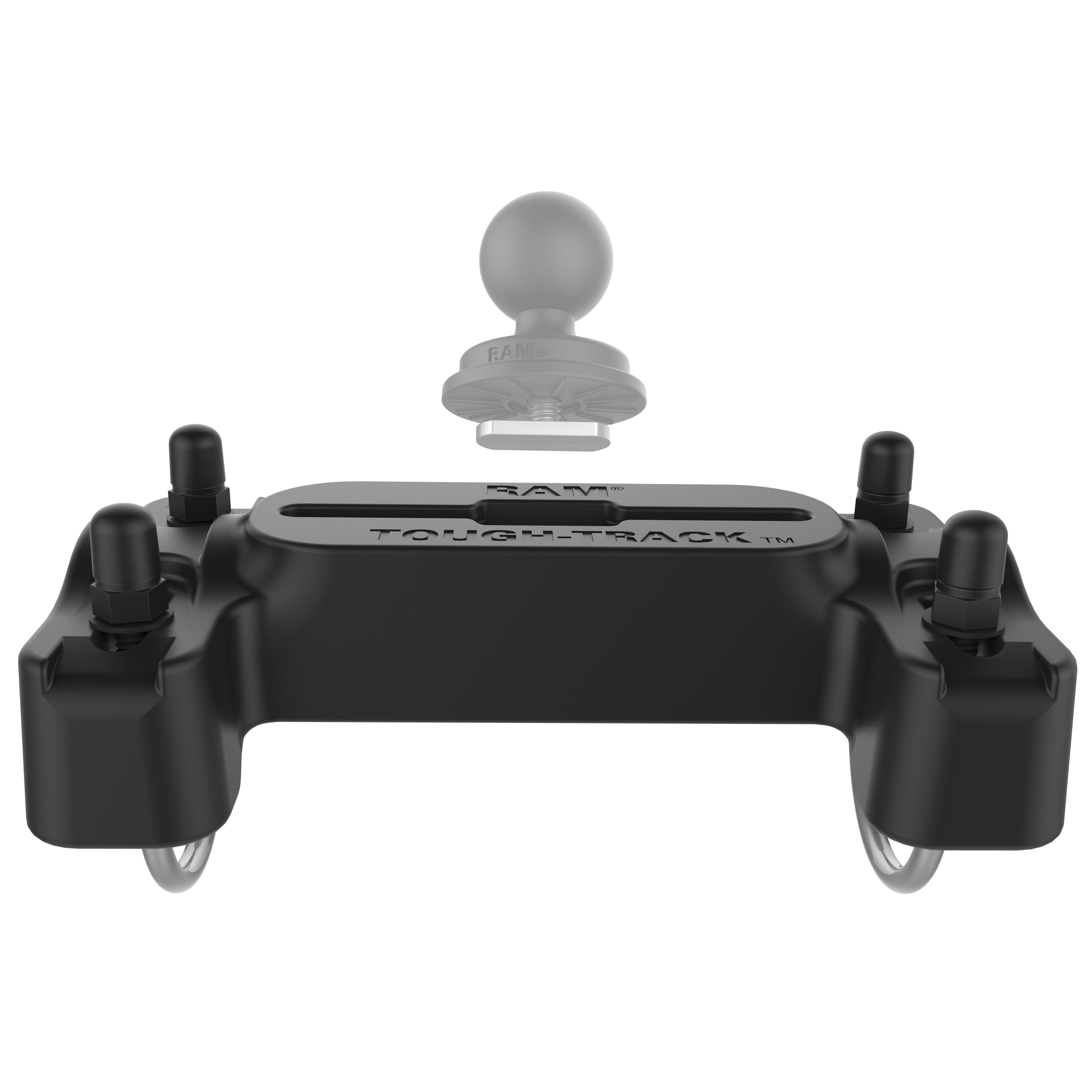 RAP-TRACK-B7HU:RAP-TRACK-B7HU_1:RAM® Tough-Track™ - 4" Track for 1 3/4" - 2" Rails