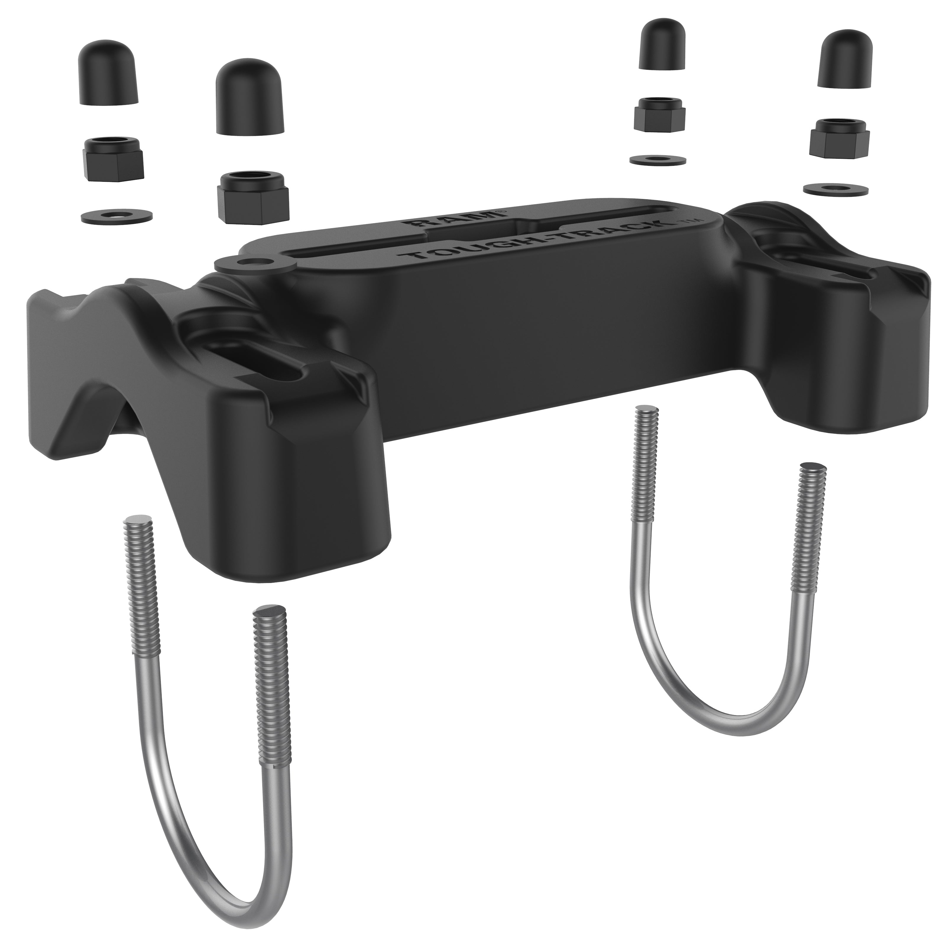 RAP-TRACK-B7HU:RAP-TRACK-B7HU_1:RAM® Tough-Track™ - 4" Track for 1 3/4" - 2" Rails
