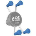 RAP-UN-CAP-4-BLUEU:RAP-UN-CAP-4-BLUEU_1:RAM® X-Grip® Blue Rubber Cap 4-Pack
