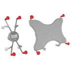 RAP-UN-CAP-4-REDU:RAP-UN-CAP-4-REDU_1:RAM® X-Grip® Red Rubber Cap 4-Pack